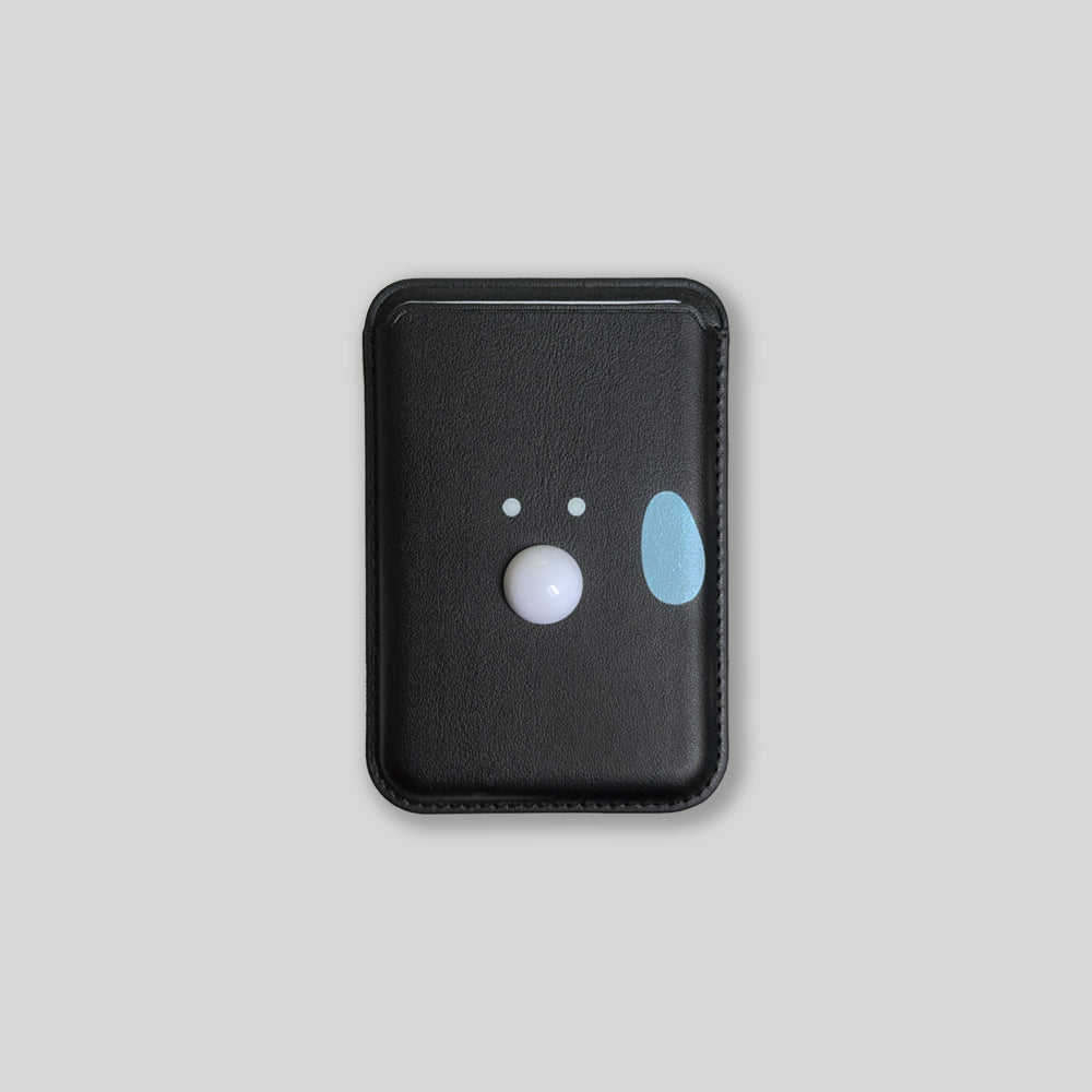 Mongdaeng Ggosun family magsafe card case Ggosunne MagSafe Card Case-Black