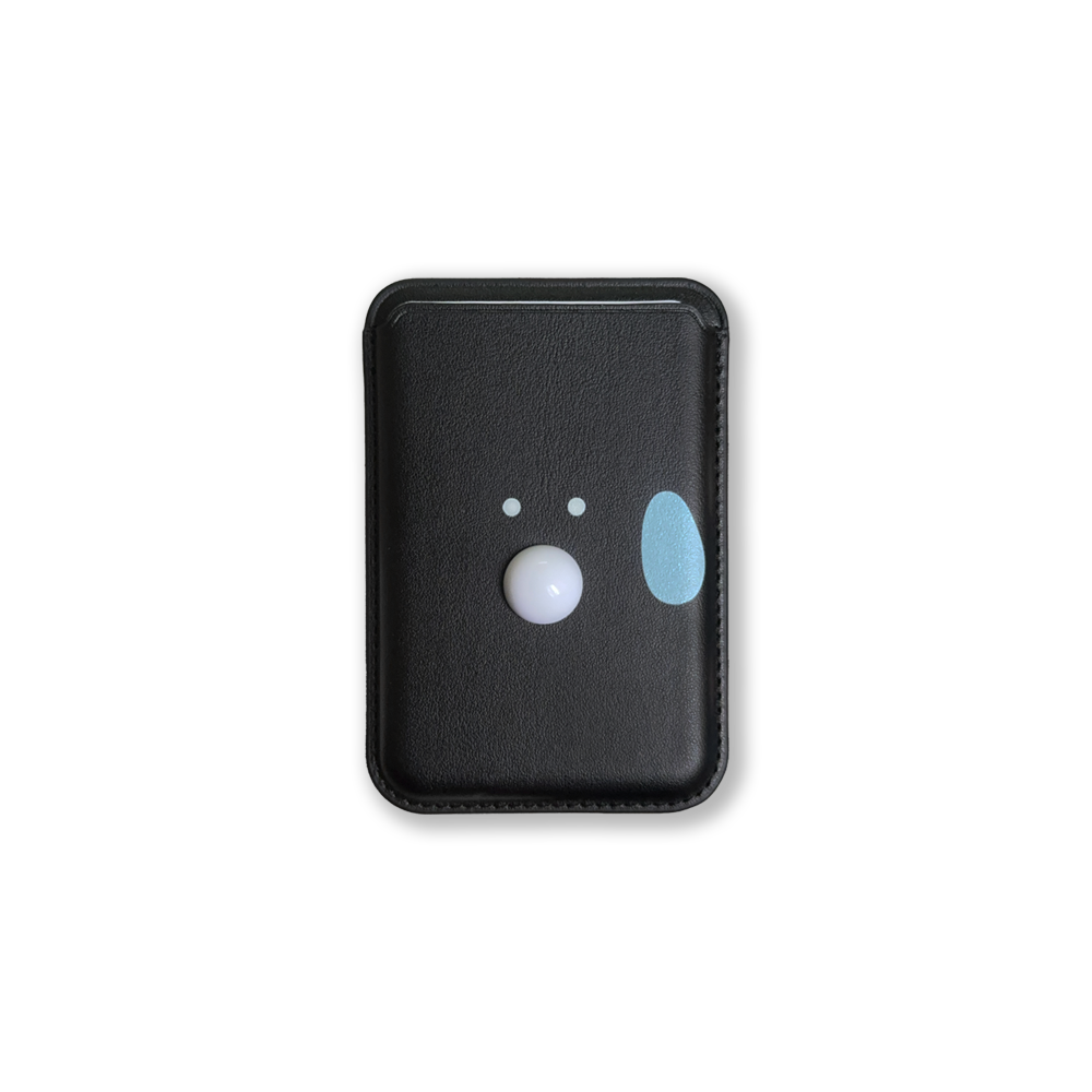 Mongdaeng Ggosun family magsafe card case Ggosunne MagSafe Card Case-Black