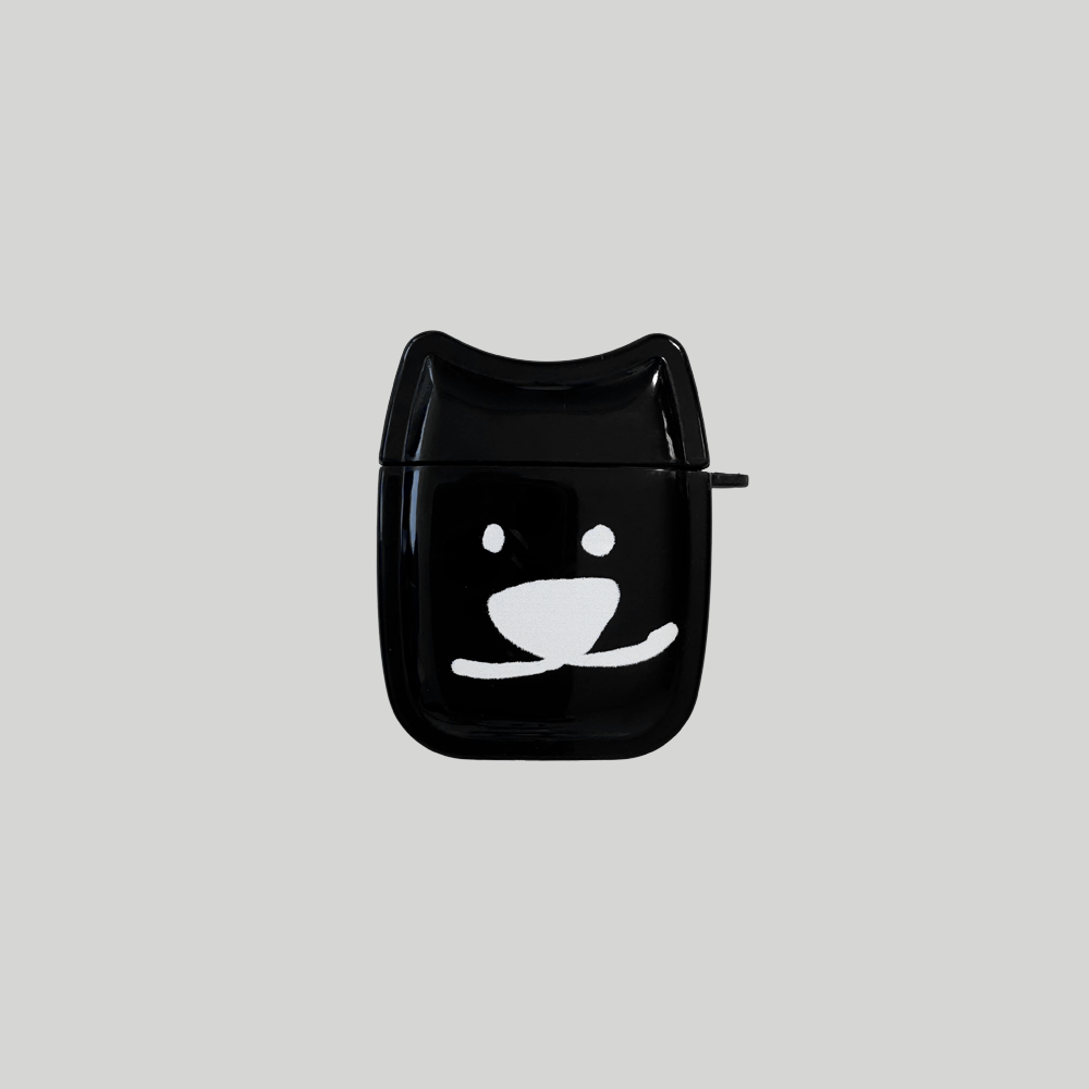 Mongdaeng Ggosoon Airpods case Black
