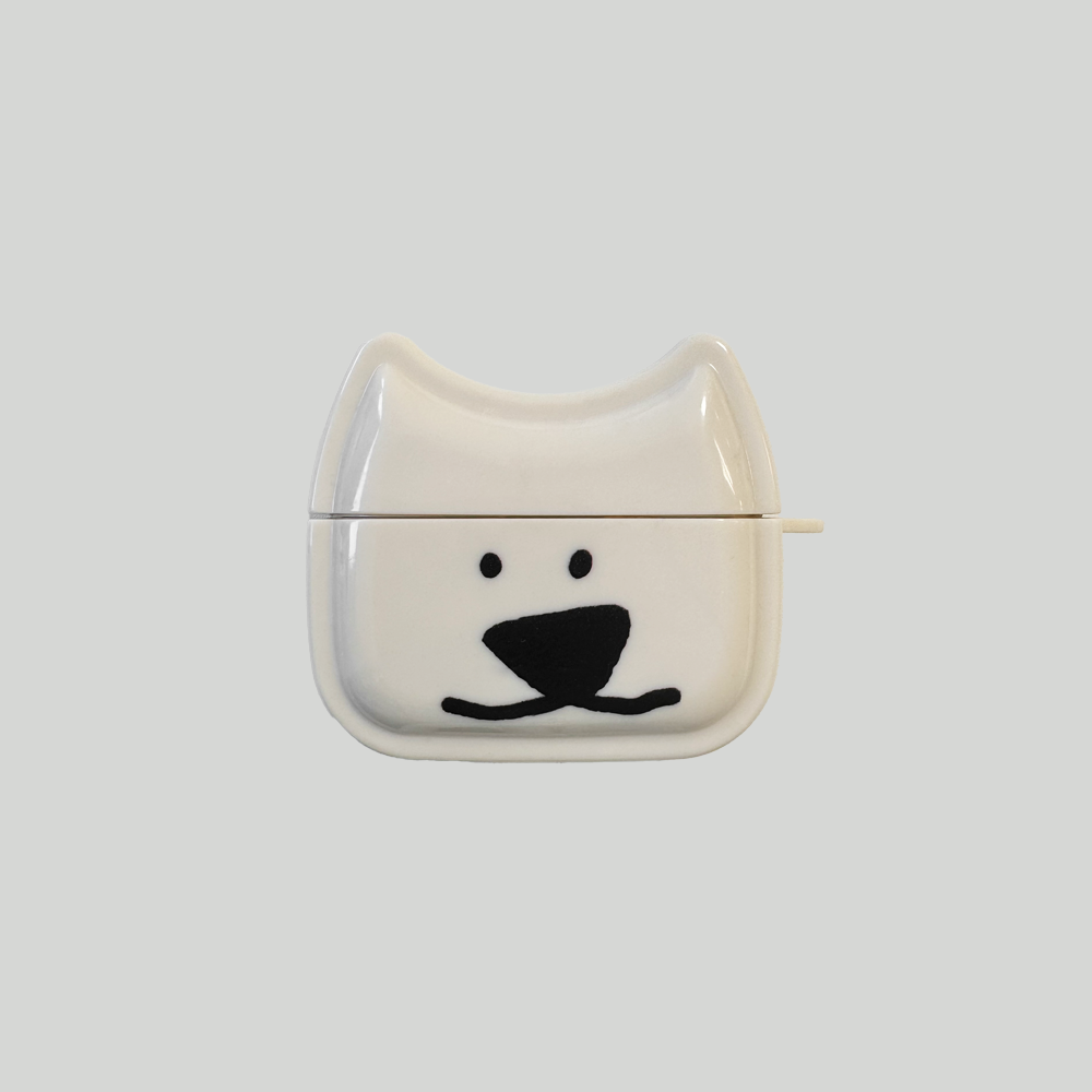 Mongdaeng Ggosoon Airpods case Beige