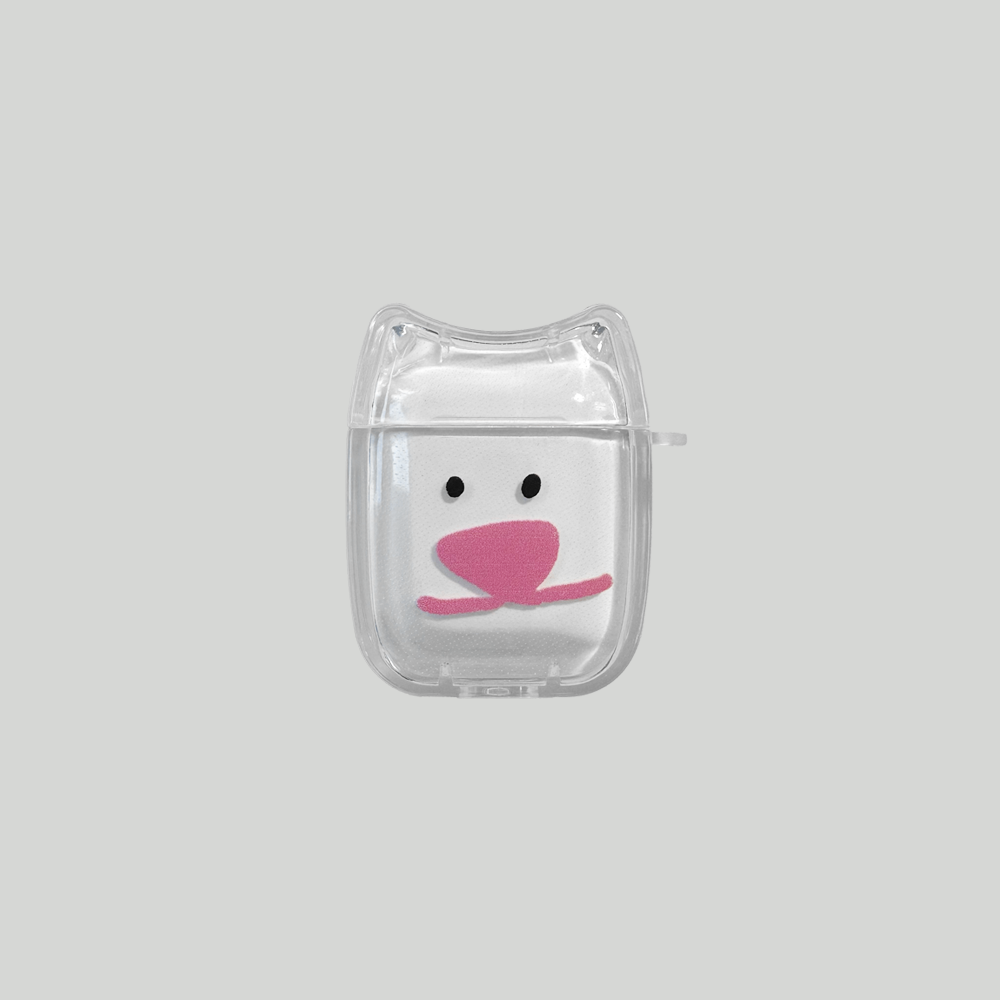 Mongdaeng Ggosoon Airpods case pink