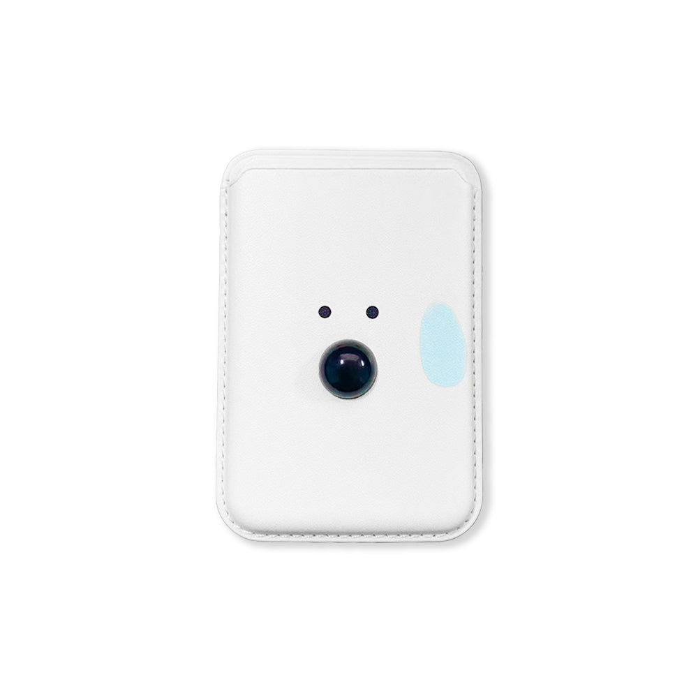 Mongdaeng Ggosun family magsafe card case Ggosunne MagSafe Card Case-White