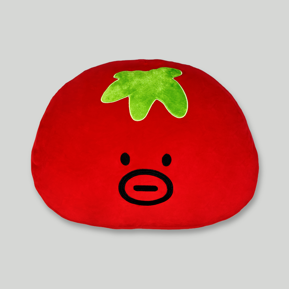 Mustache Red Tomathew mochi cushion