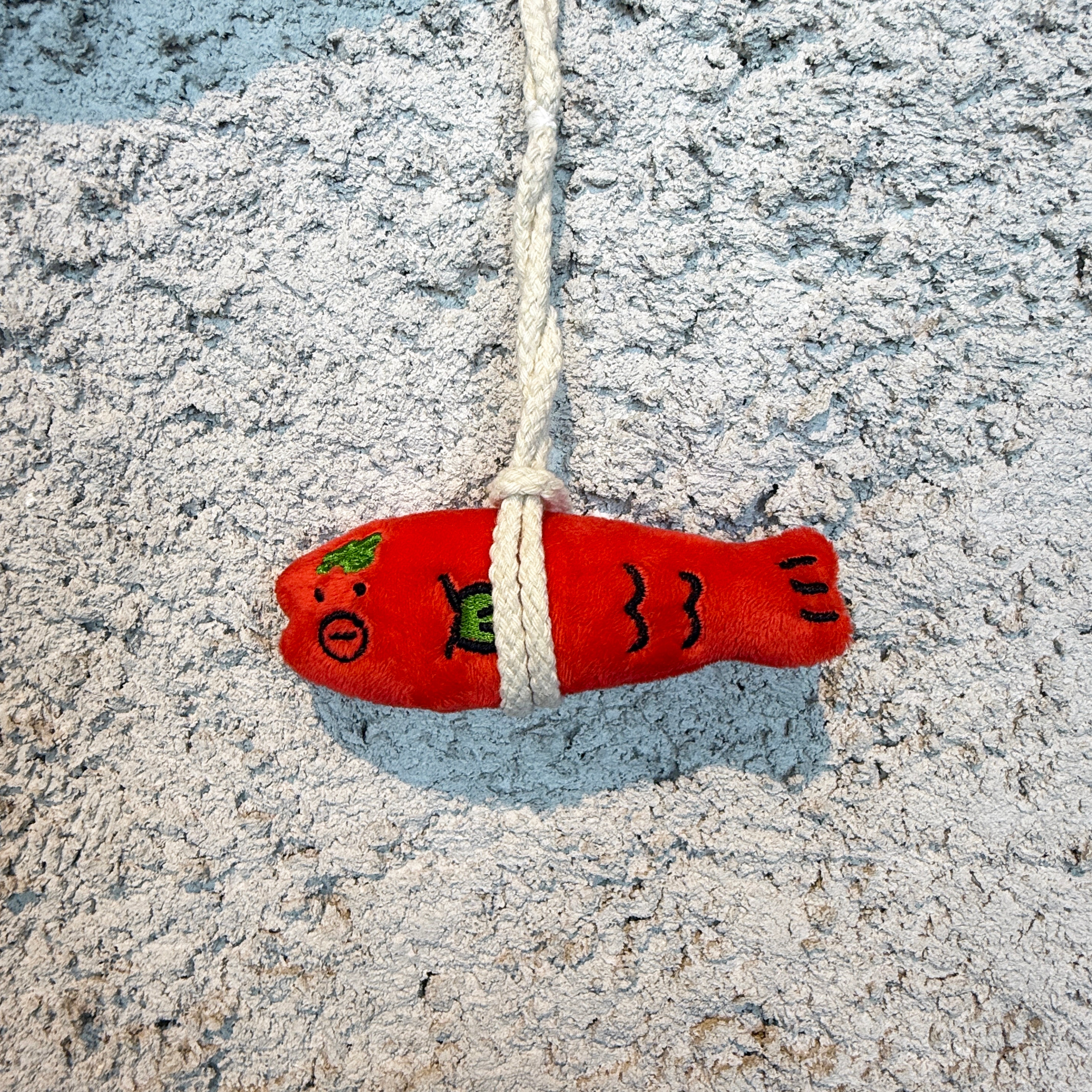 MONGDAENG Big Hope Fish Keyring 🐟✨