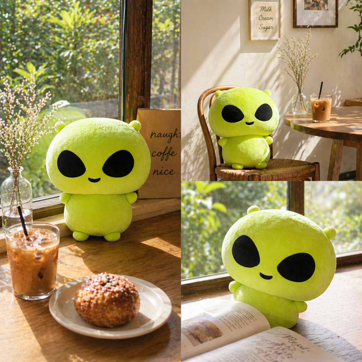 AlienGang mochi cushion
