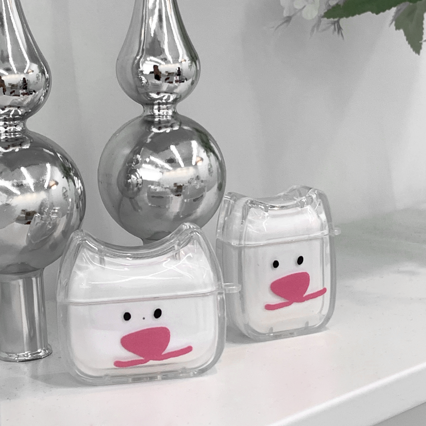 Mongdaeng Ggosoon Airpods case pink
